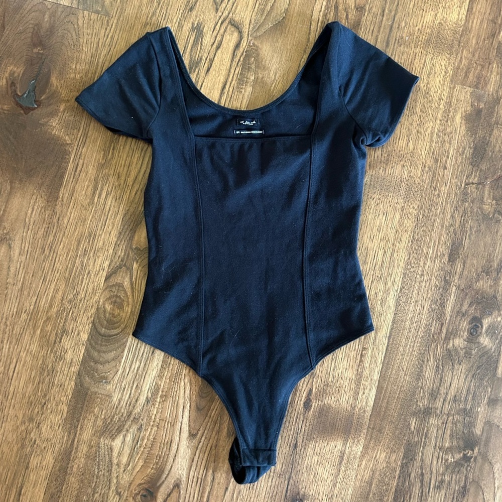 Urban Outfitters Out From Under Susan Square Neck Bodysuit